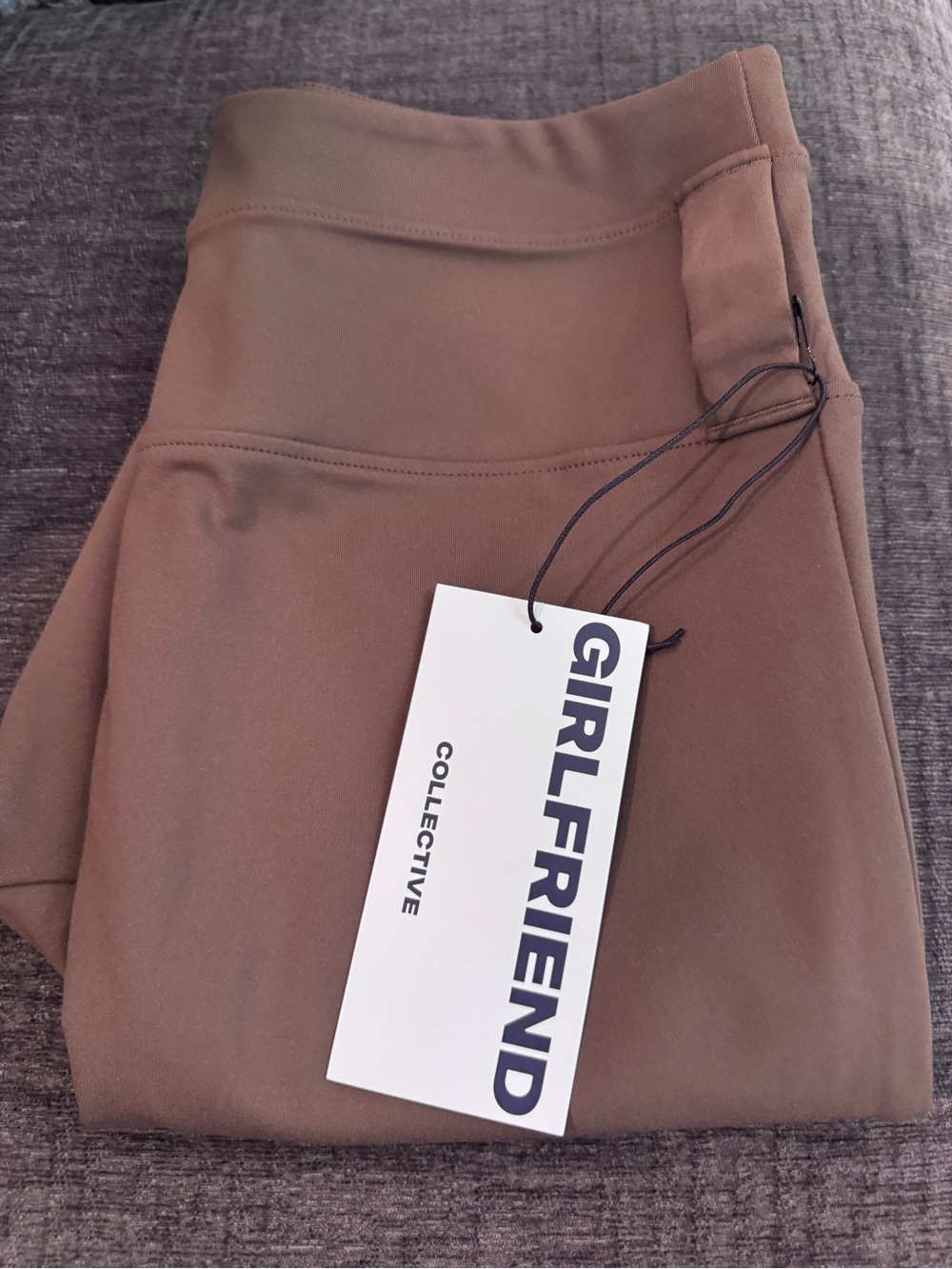 Girlfriend Collective  Leggings NWT | Medium • Brown • Belt Loops